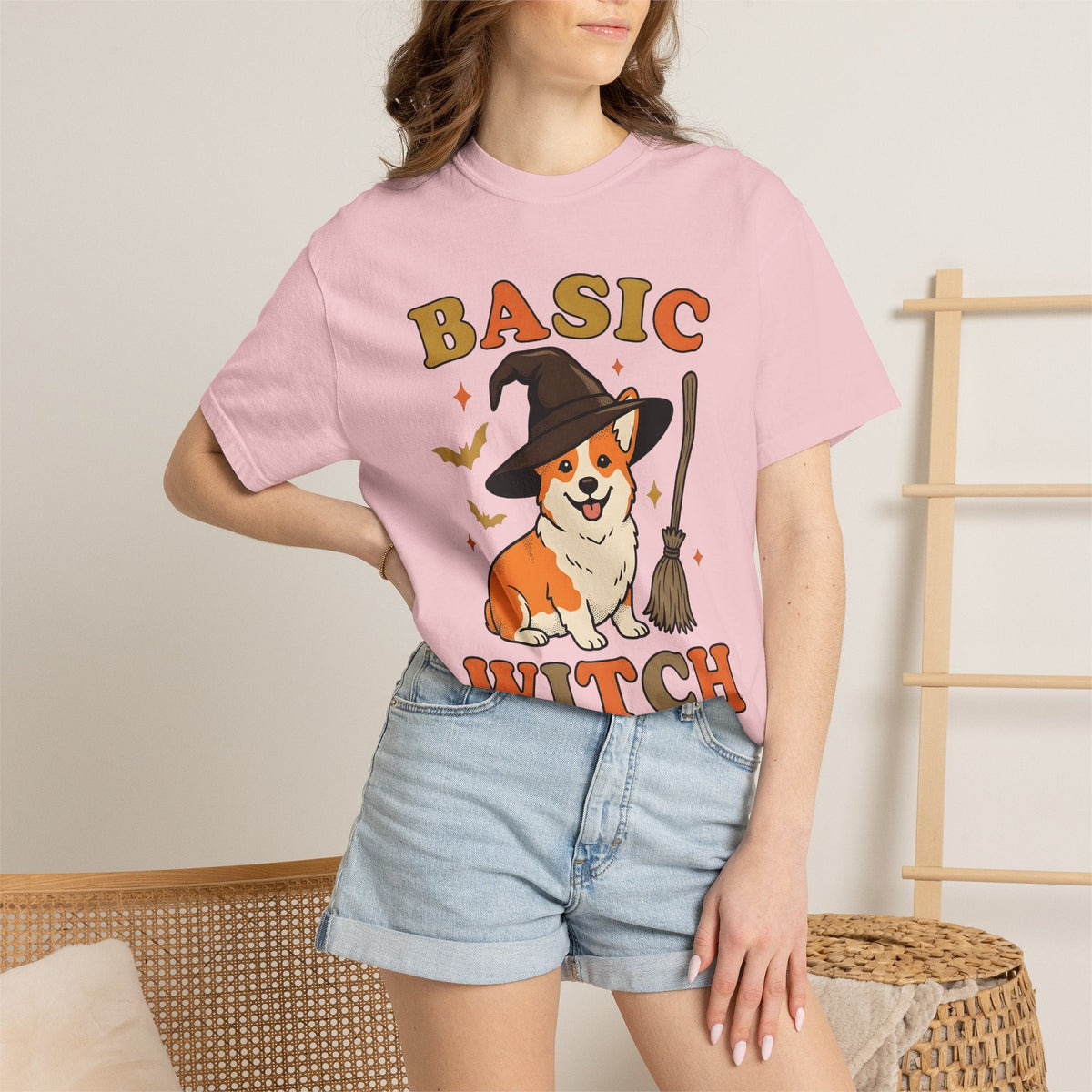 Corgi Magician Cartoon T-Shirt – Halloween Puppy Dog Lover product image 13