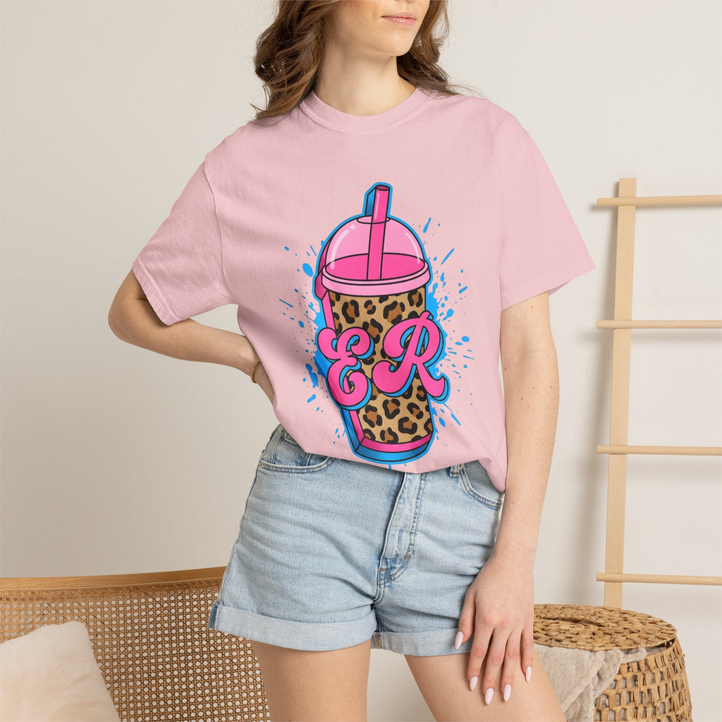 Leopard Print Tumbler Shirt Nurses Animal Unisex Gift Bold product image 12