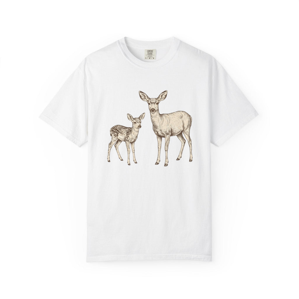 Deer Duo Shirt Cowgirl Animal Gift for Women Rustic Tee product image 1