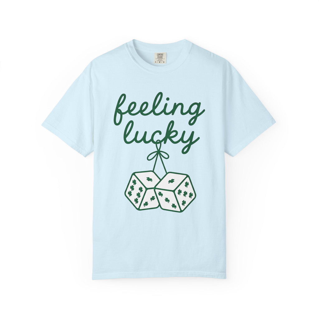 Clover Dice Shirt St Patrick's Day Cards Unisex Gift Line product image 2