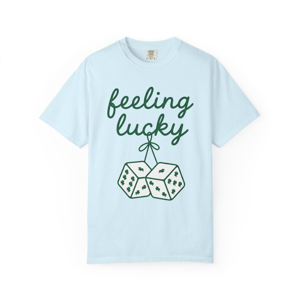 Clover Dice Shirt St Patrick's Day Cards Unisex Gift Line product image 2
