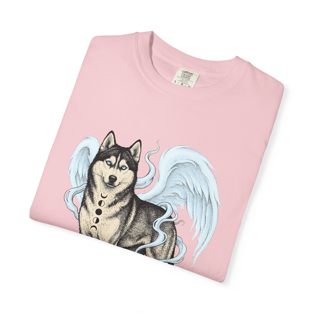 Husky Angel Shirt Dog Legend Unisex Gift Cartoon Tee product image 11