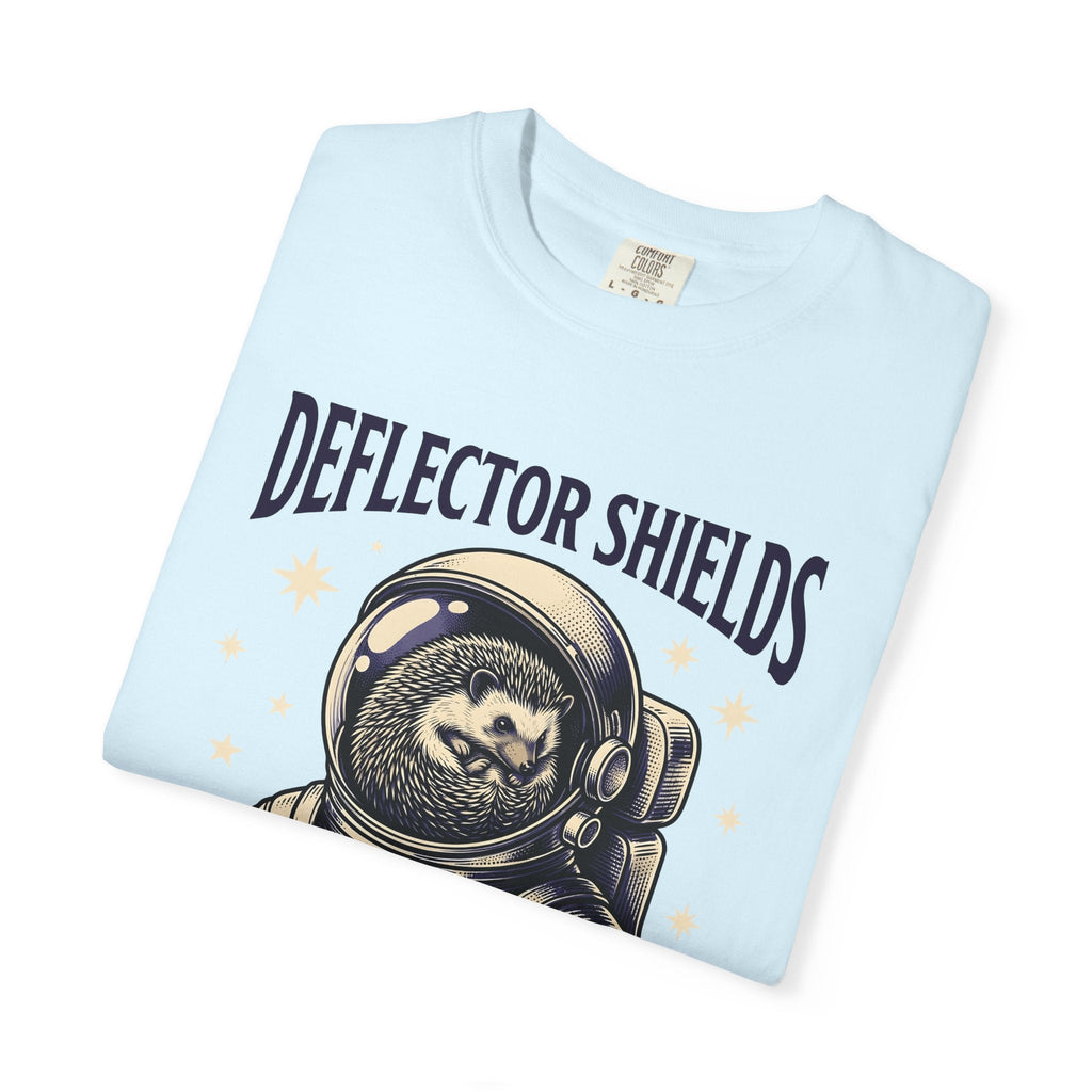 Hedgehog Astronaut Retro T-Shirt – Funny Space Animal product image 8