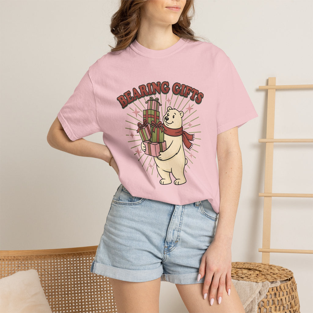 Polar Bear Shirt Christmas Holiday Unisex Gift Cartoon Tee product image 12