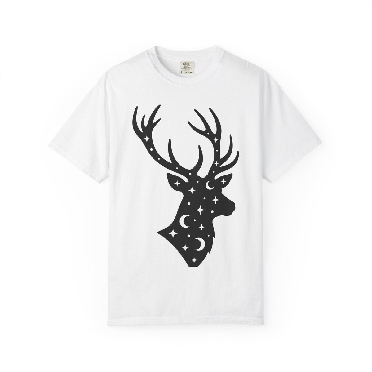 Horned Deer Form Shirt Animals Forest Unisex Gift product image 1