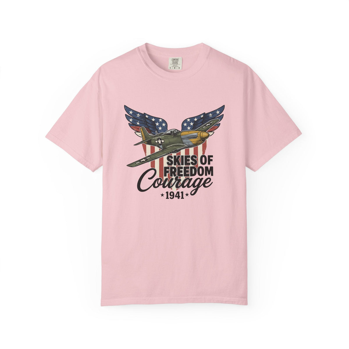 Fighter Plane Shirt America Military Unisex Gift Vintage product image 3