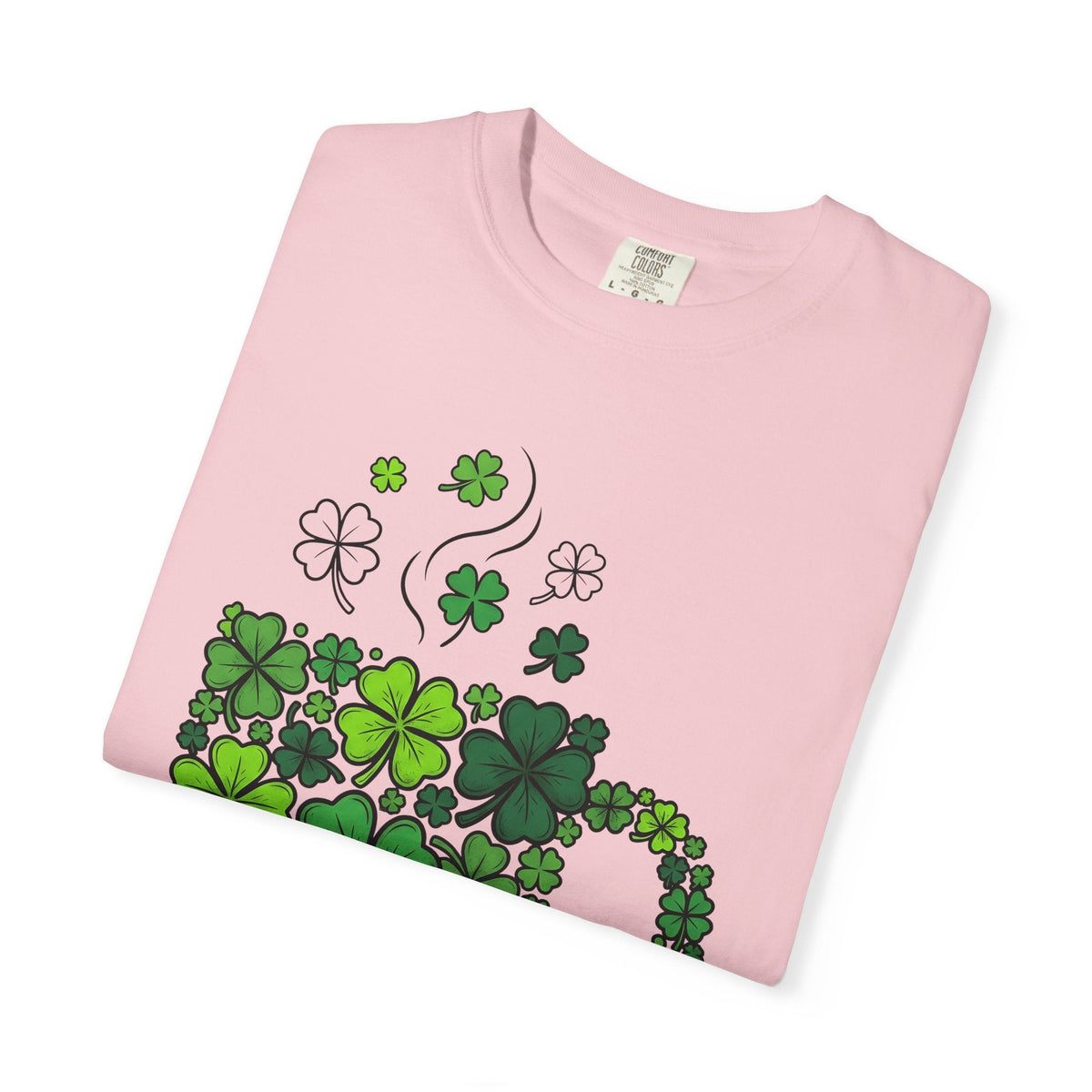 Clover Cup Shirt St. Patrick's Day Tea Unisex Gift Sketch Tee Mug T-Shirt
