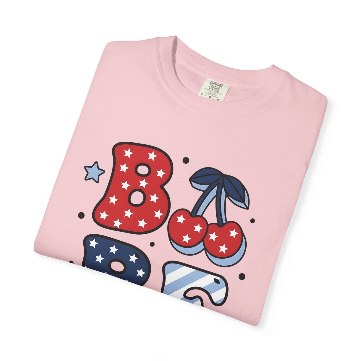 Cherry Star Graphic Shirt 4th Of July Patriotic Unisex Gift product image 11