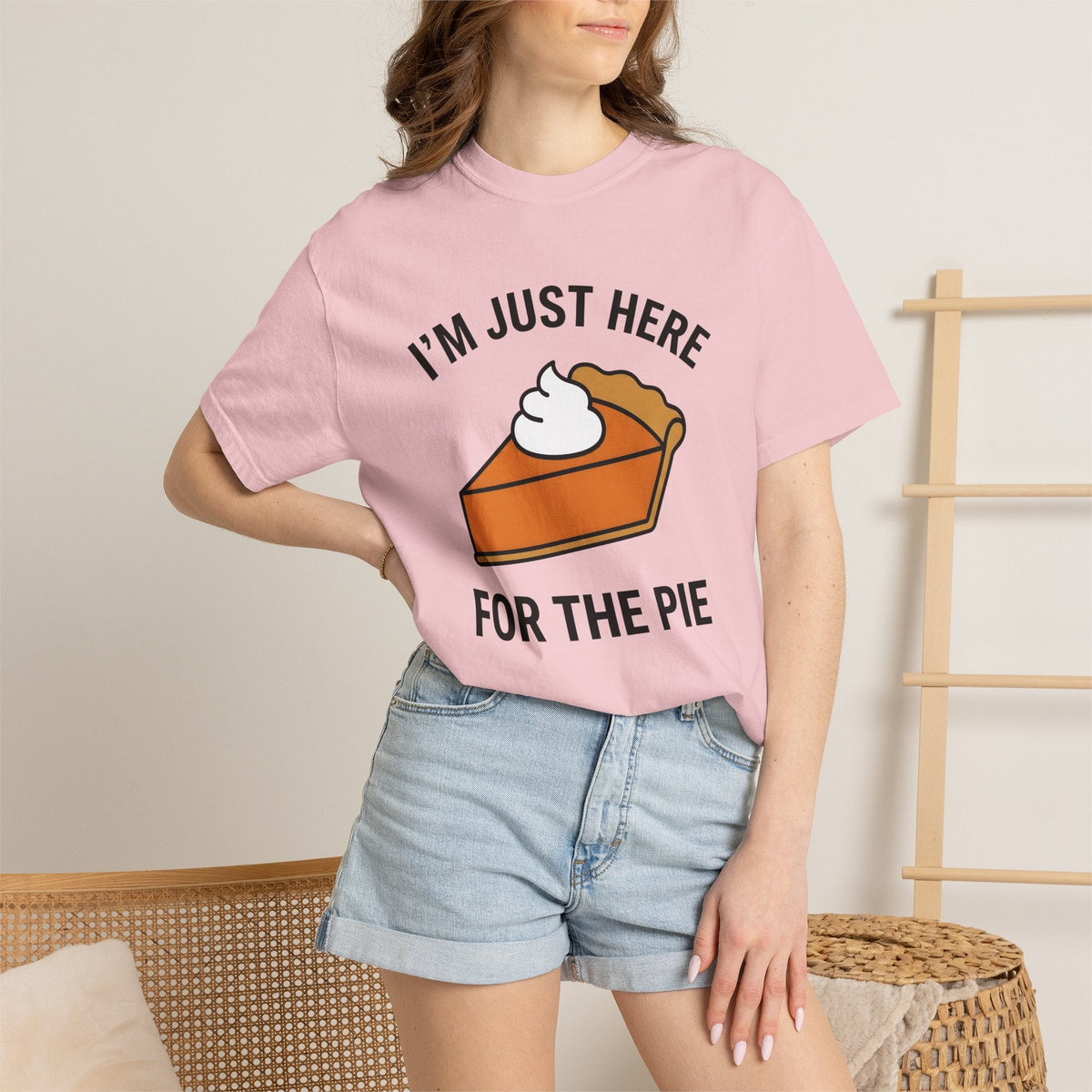 Pumpkin Pie Flat Design T-Shirt – Thanksgiving Dinner product image 12