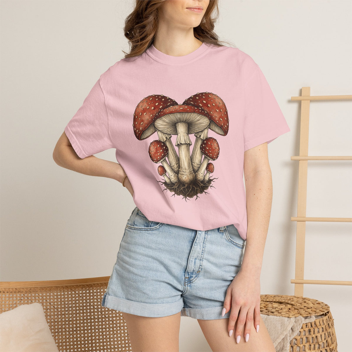 Fungi Cluster Shirt Mushrooms Wildlife Unisex Gift Nature product image 12