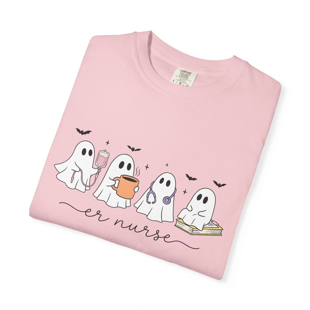 Ghost Nurse Shirt Halloween Unisex Gift Cute Tee Specter product image 12