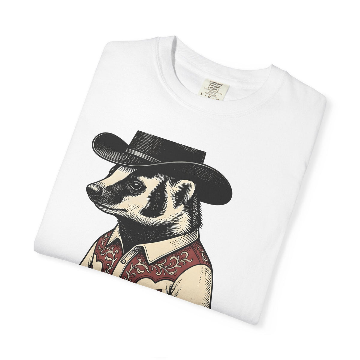 Western Badger Shirt Cowgirl Fauna Gift for Women Heritage product image 5