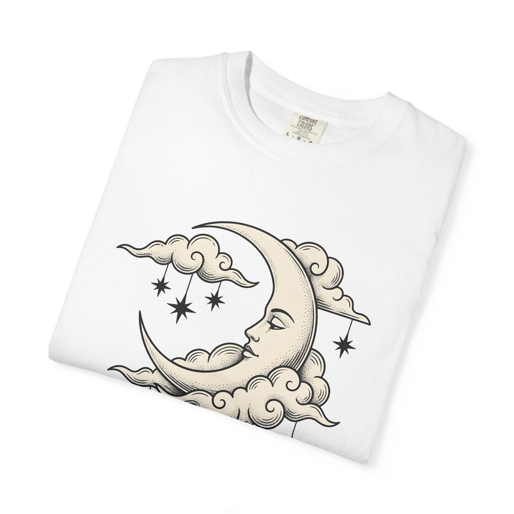 Moon Face Shirt Boho Chic Constellations Unisex Gift Starry product image 5