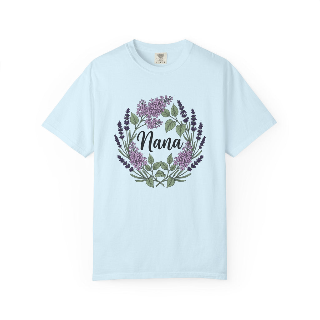 Lavender Floral Wreath Shirt Grandma Gift for Women product image 2
