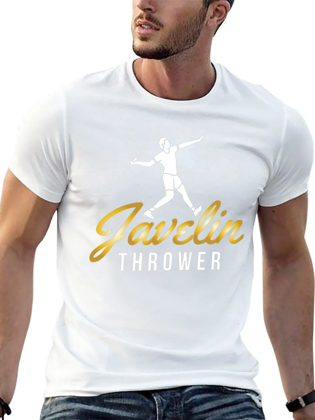 Javelin Thrower Graphic T-Shirt product image 2