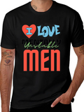 I Love Mentally Unstable Men Graphic Tee product image 1