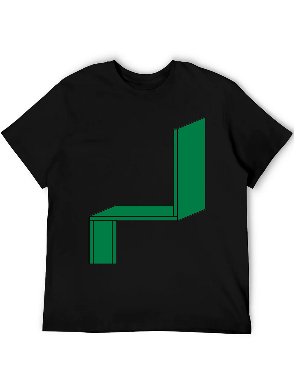 Modern Abstract Chair Graphic Tee product image 2