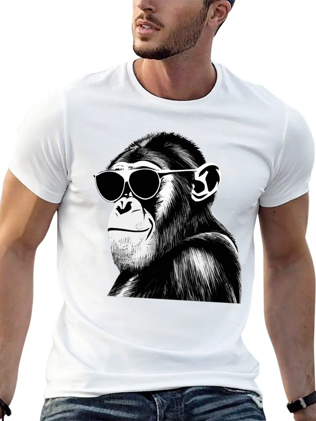 Cool Ape T-Shirt - Funny Monkey Graphic Tee product image 6