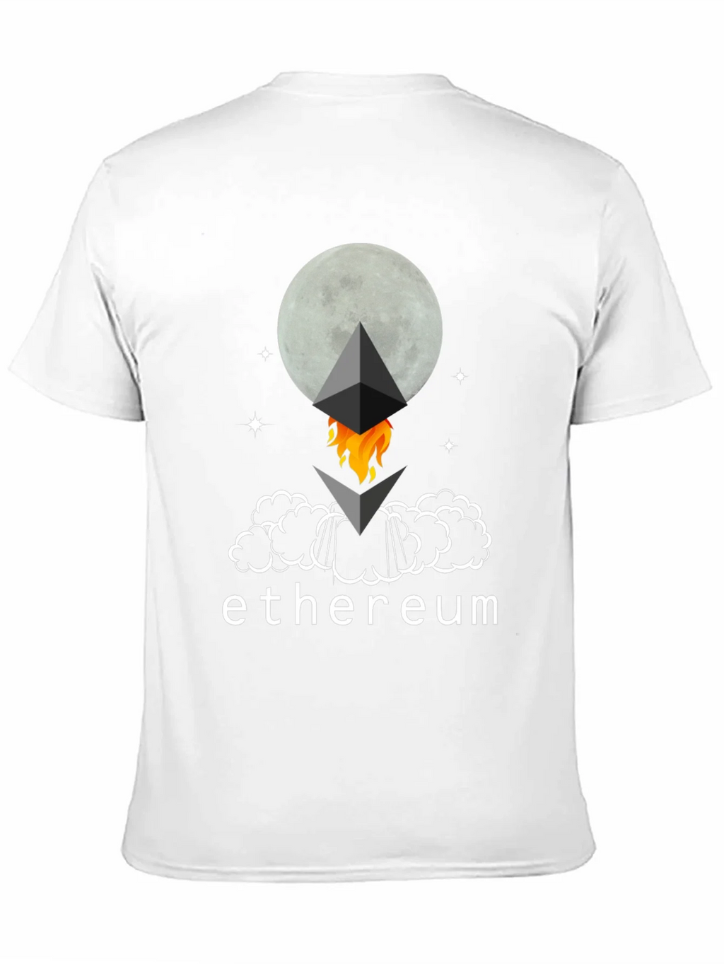 Ethereum Crypto To The Moon T-Shirt product image 10