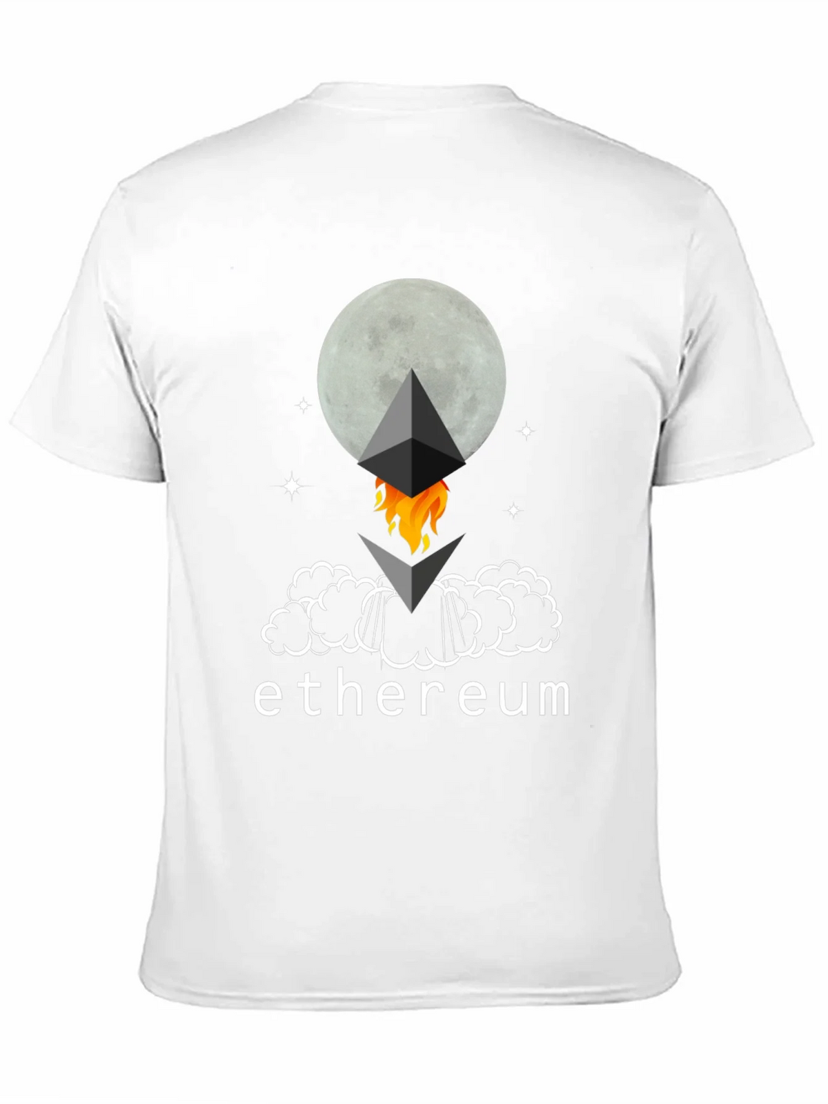 Ethereum Crypto To The Moon T-Shirt product image 10