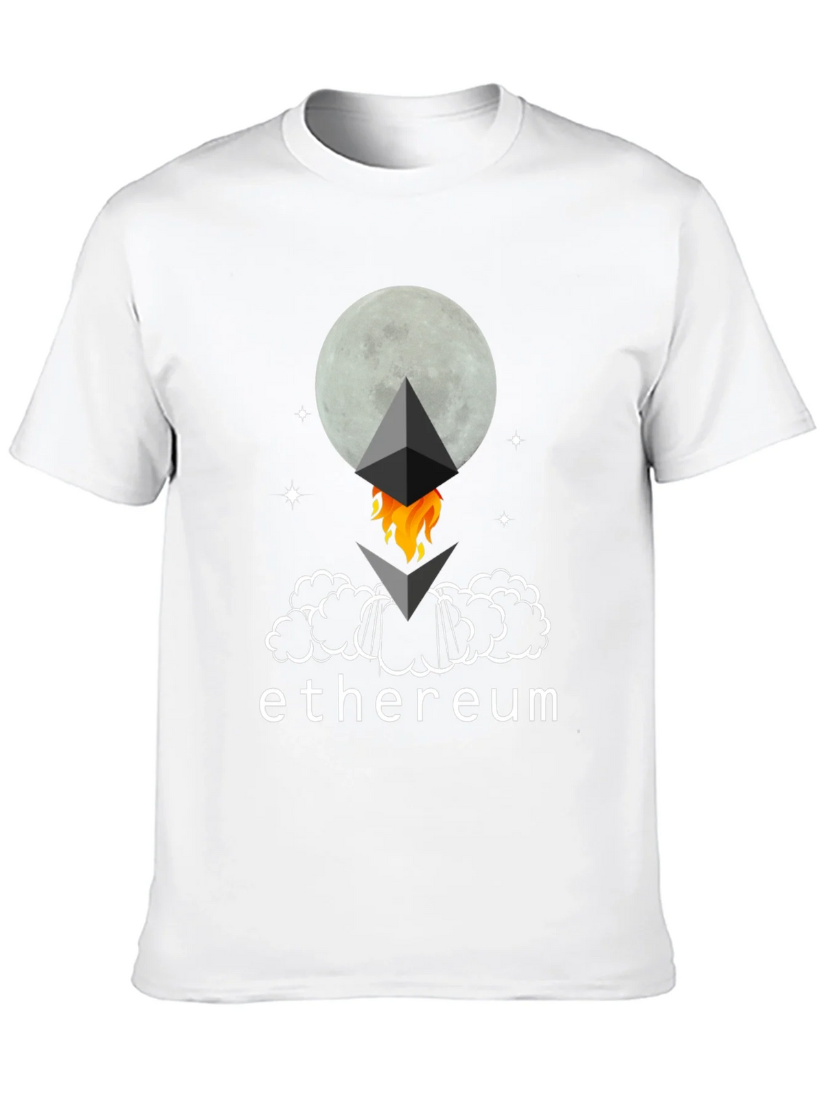 Ethereum Crypto To The Moon T-Shirt product image 9