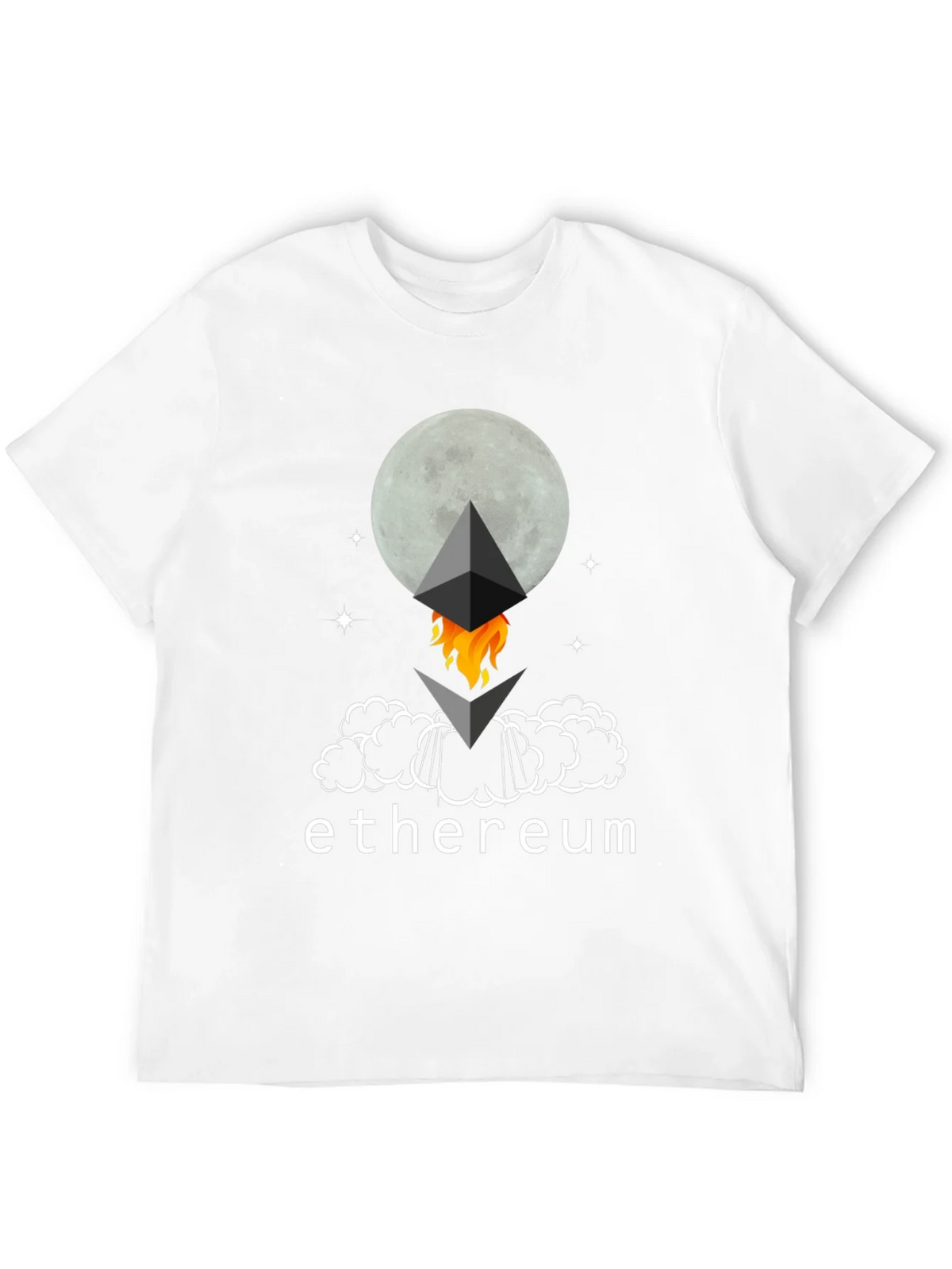 Ethereum Crypto To The Moon T-Shirt product image 11