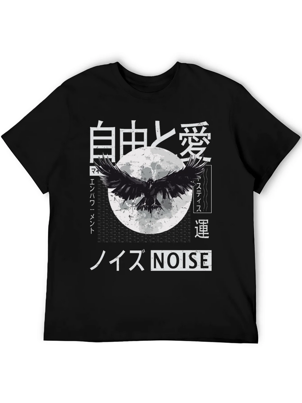 Raven Moon T-Shirt - Japanese Inspired Graphic Tee product image 3