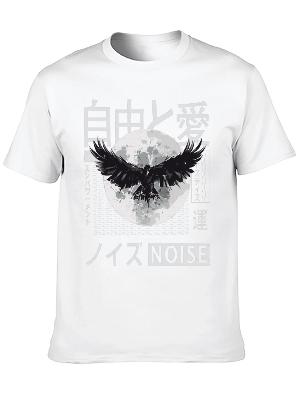 Raven Moon T-Shirt - Japanese Inspired Graphic Tee product image 5