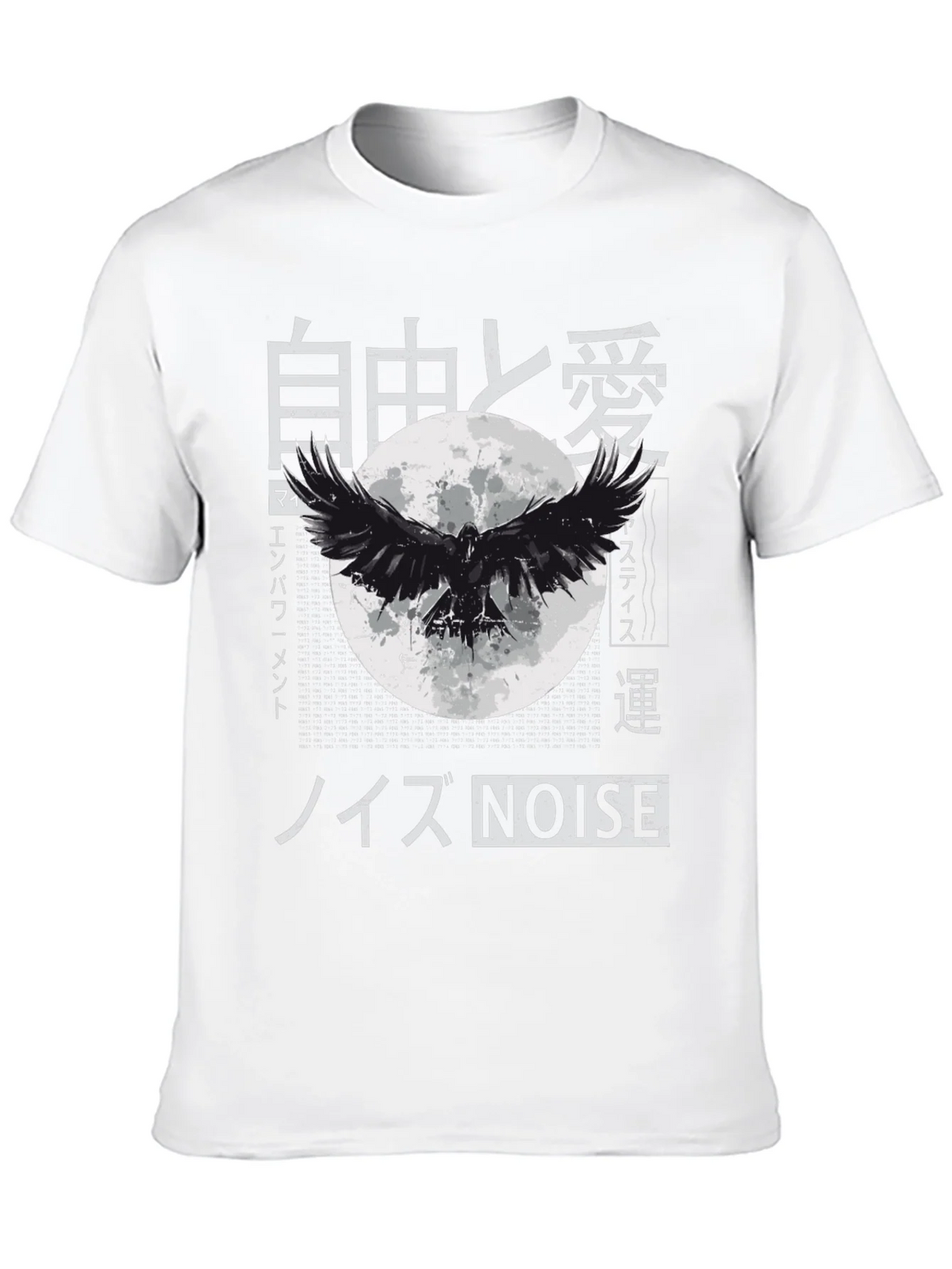 Raven Moon T-Shirt - Japanese Inspired Graphic Tee product image 5