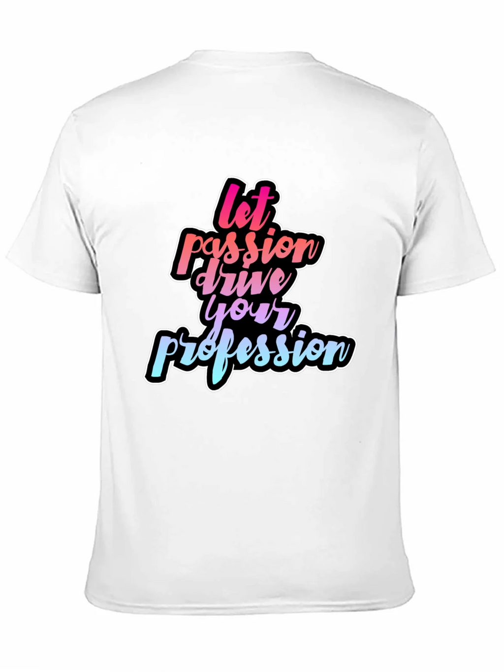 Passion Driven Profession Black Tee product image 10