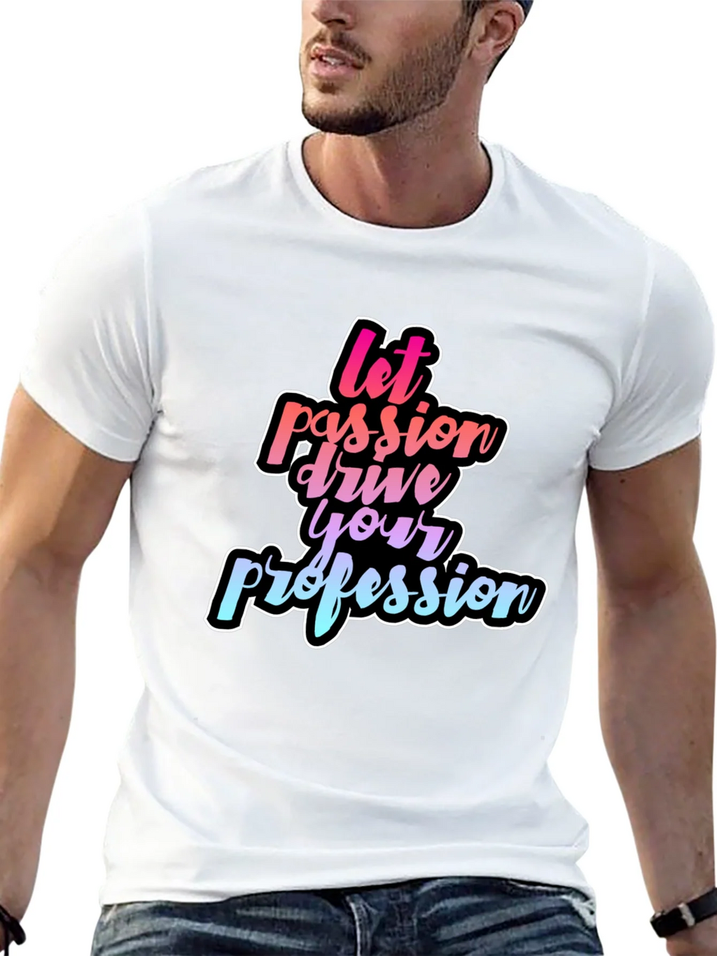 Passion Driven Profession Black Tee product image 12