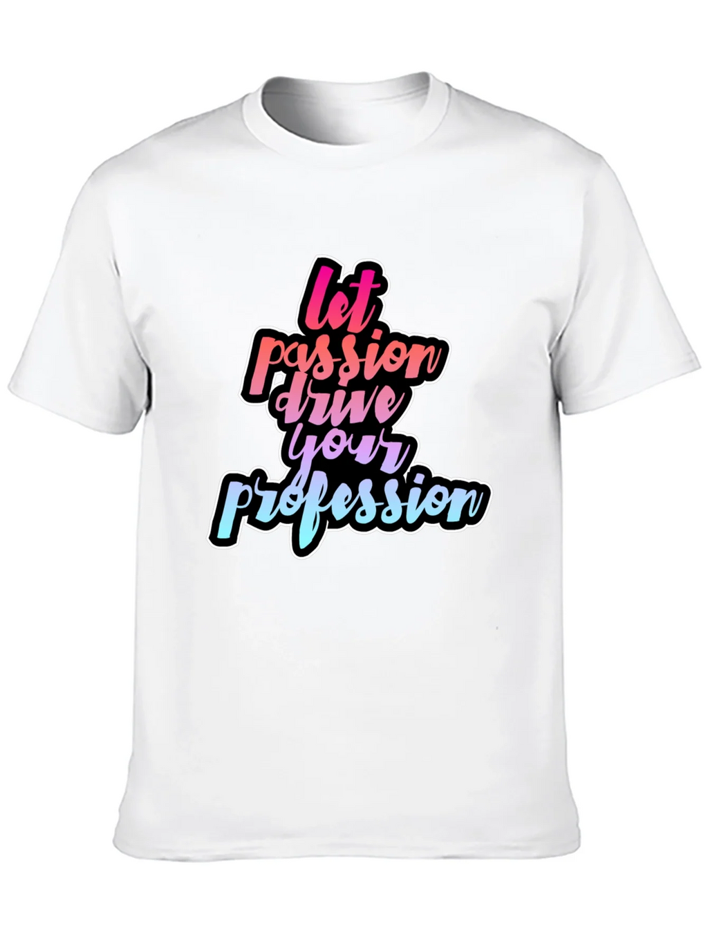 Passion Driven Profession Black Tee product image 9
