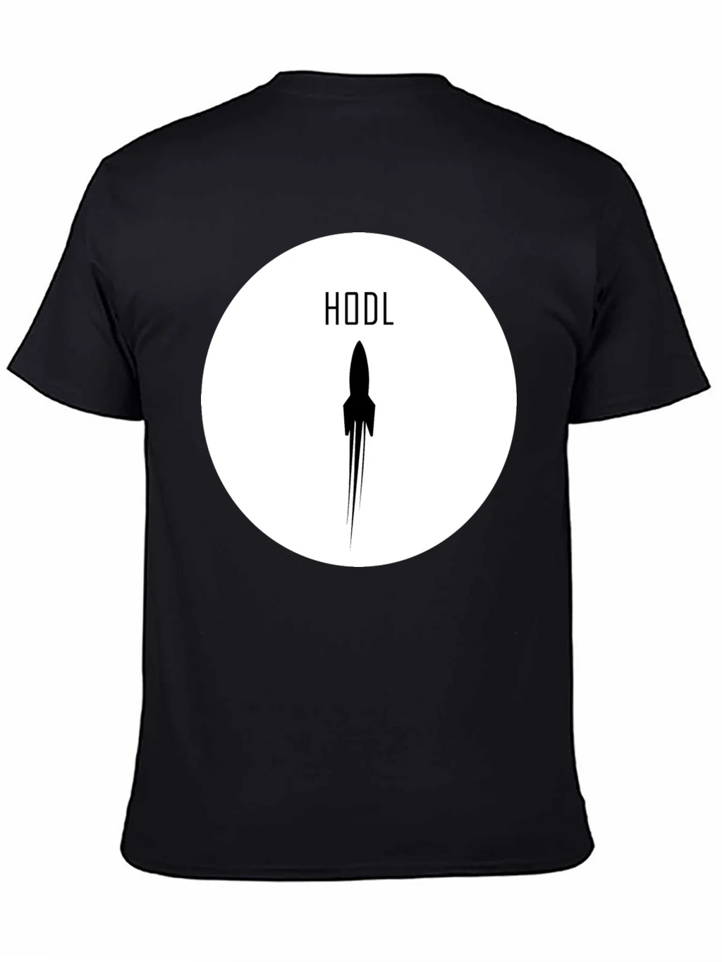 HODL Rocket Crypto T-Shirt - Black product image 3