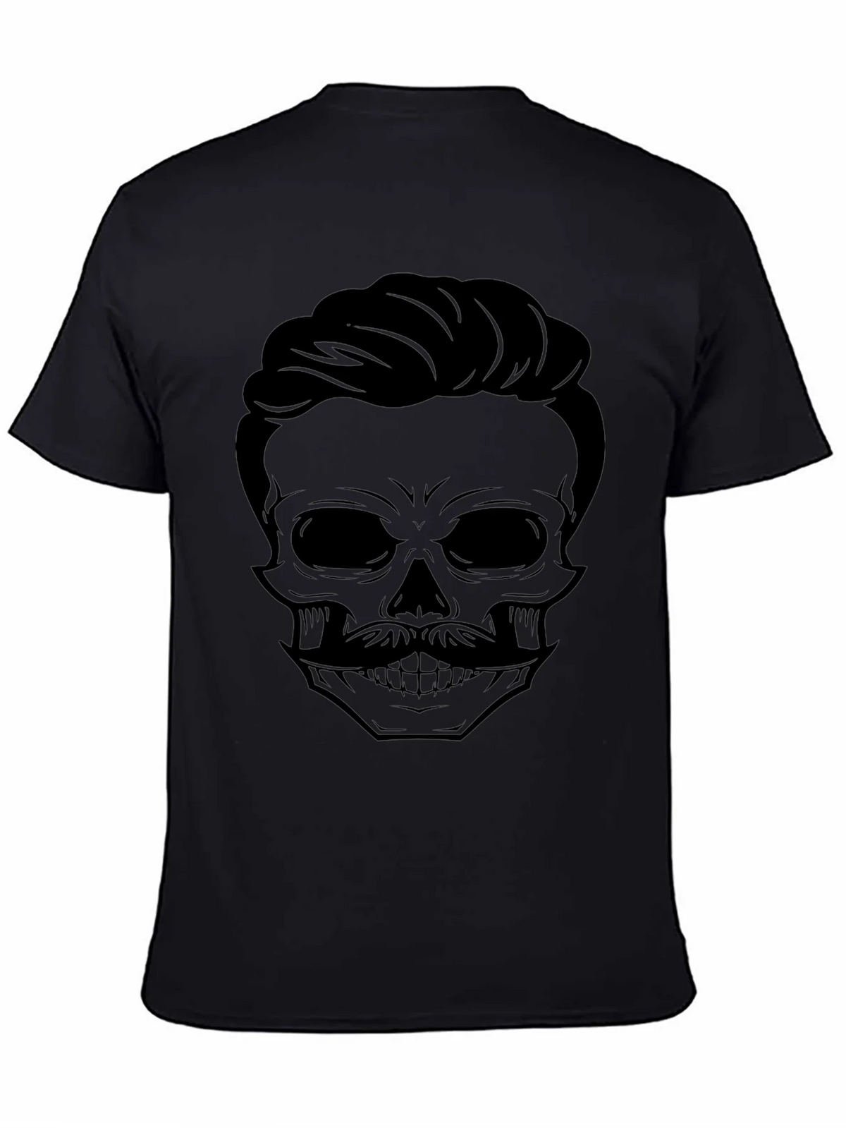 Skull and Mustache Graphic T-Shirt - Mens product image 2