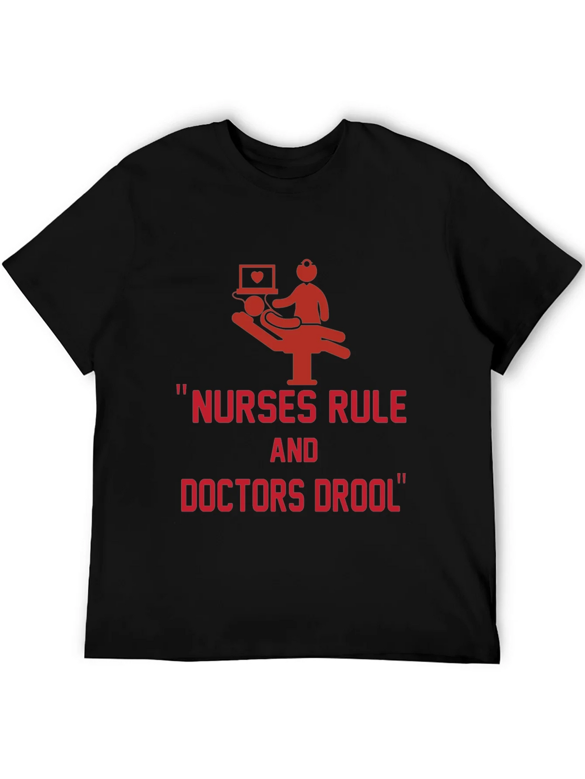 Nurses Rule Doctors Drool Graphic Tee product image 2