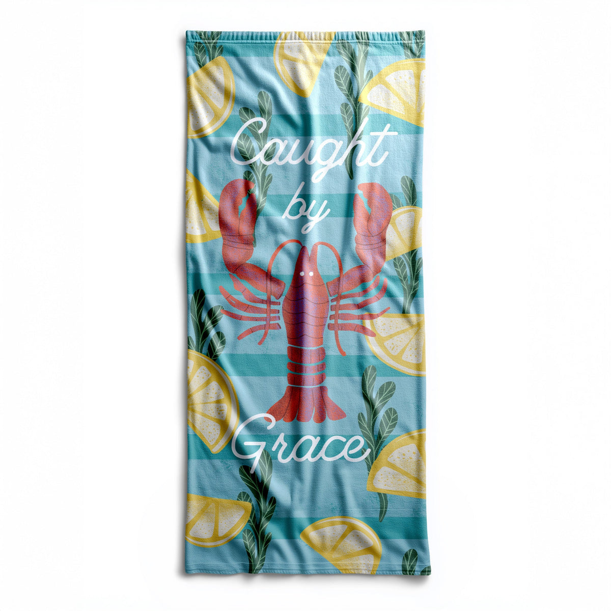 Caught by Grace Beach Towel