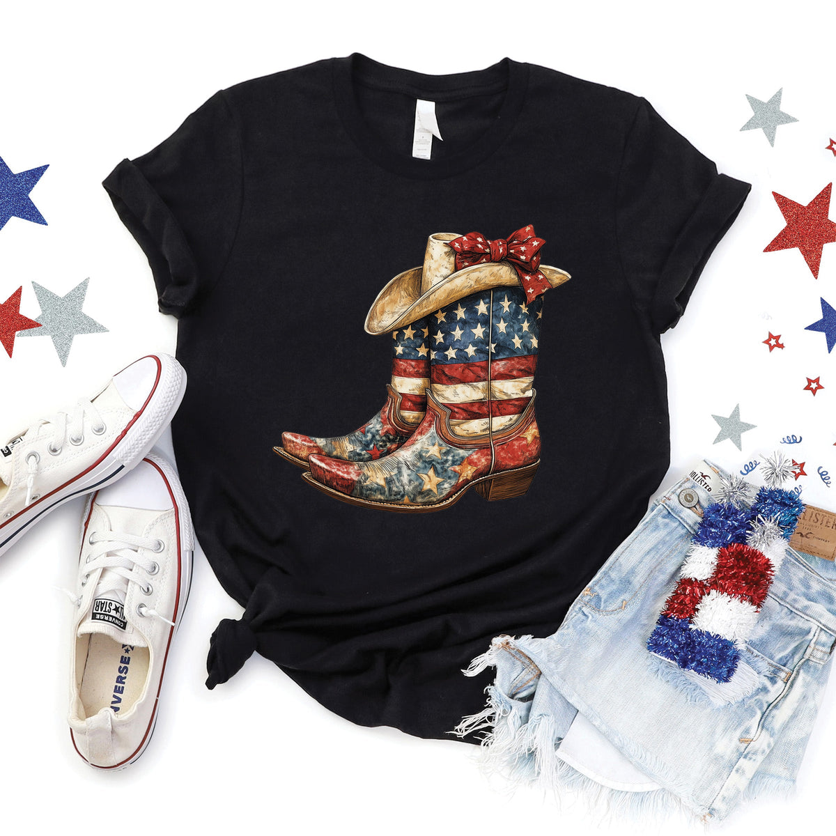 Boots Tee