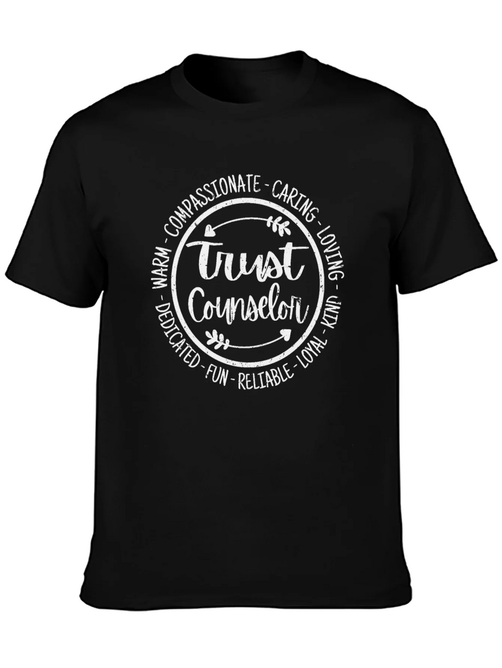 Trust Counselor T-Shirt - Compassionate Caring Loving product image 3