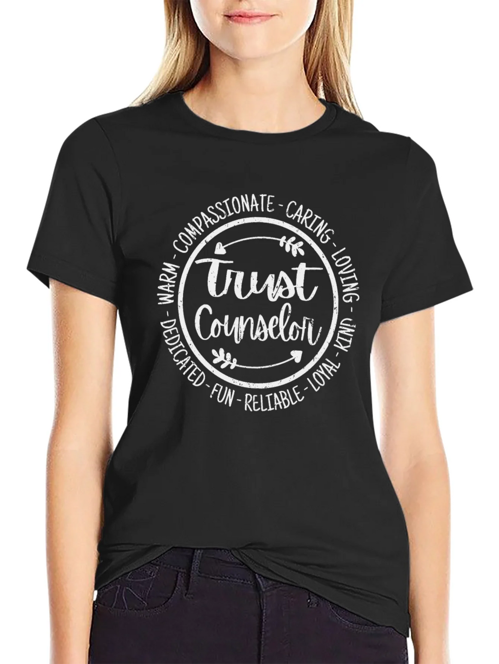 Trust Counselor T-Shirt - Compassionate Caring Loving product image 2