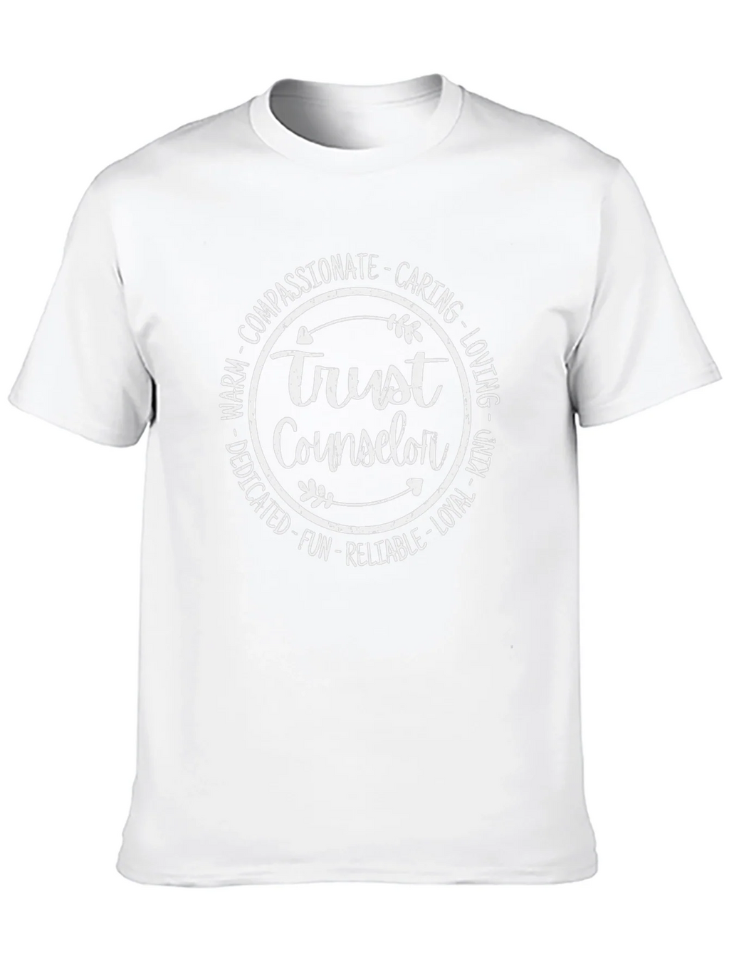 Trust Counselor T-Shirt - Compassionate Caring Loving product image 8