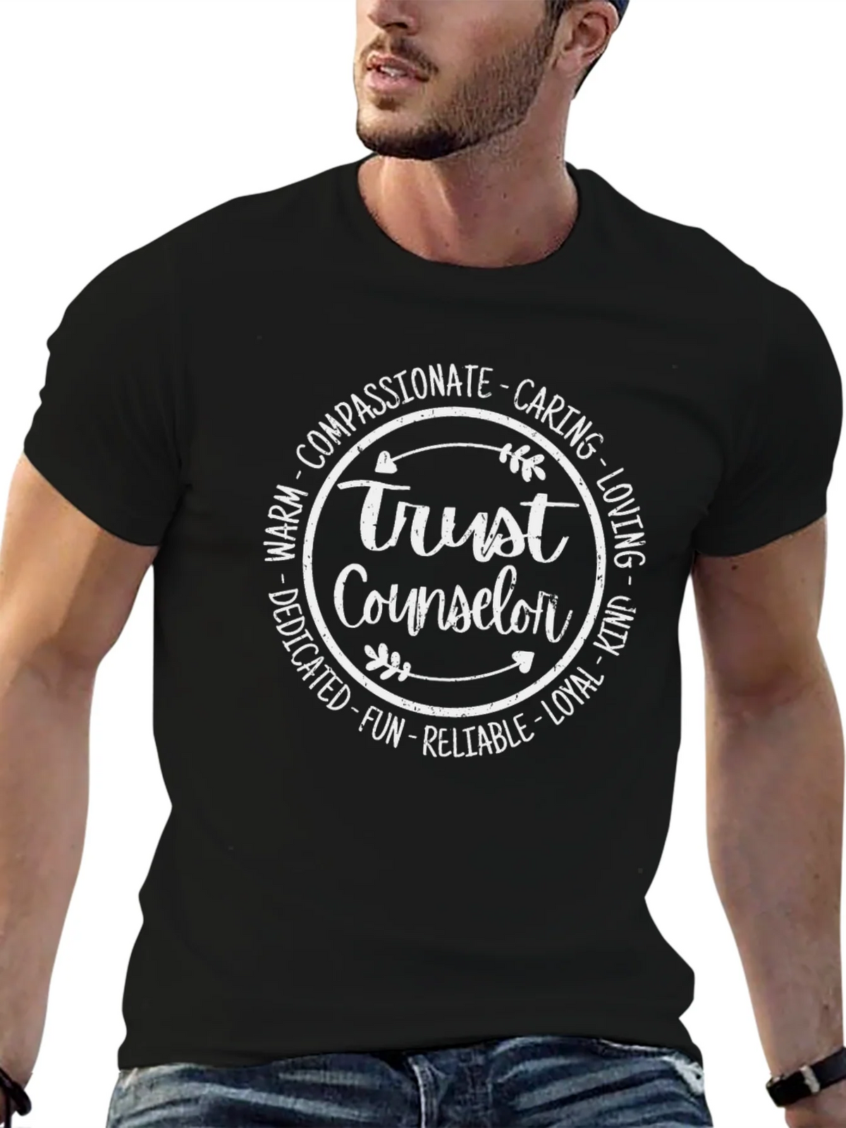 Trust Counselor T-Shirt - Compassionate Caring Loving product image 5