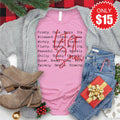 Let It Snow Tee - Heather Bubble Gum - 15 product image 1