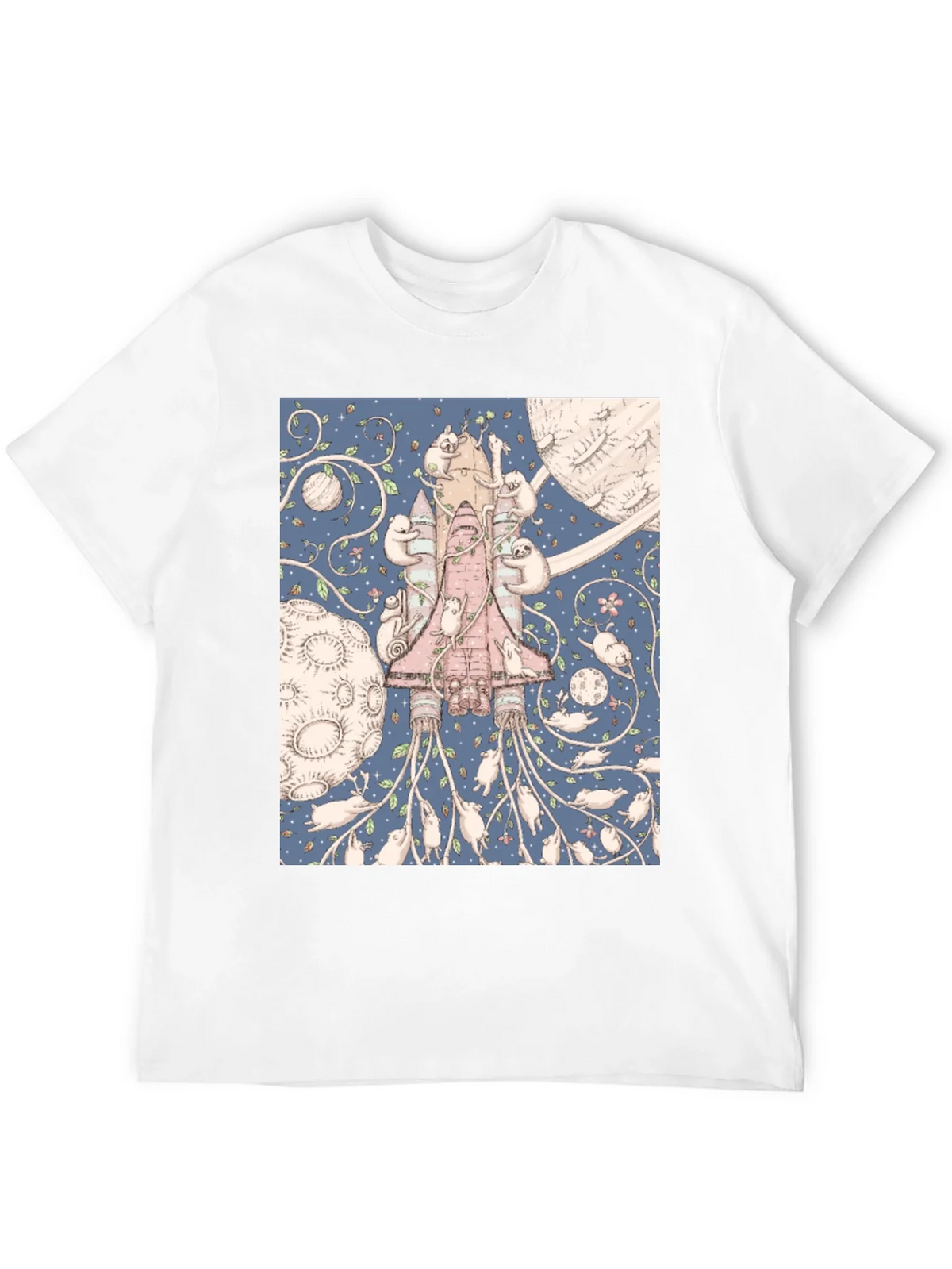Space Sloth T-Shirt - Unique Graphic Tee product image 4