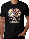 Cartoon Zombie Graphic Tee - Fun Halloween Shirt product image 1