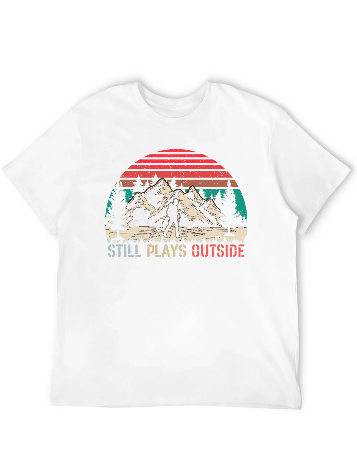 Still Plays Outside Bigfoot Graphic T-Shirt product image 4