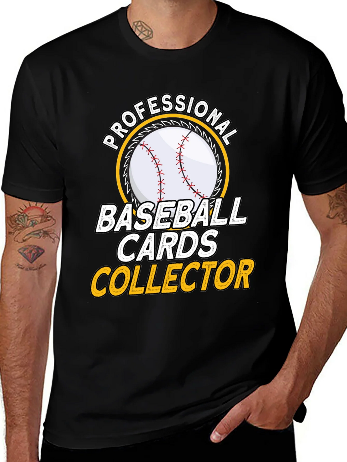 Baseball Cards Collector Graphic T-Shirt product image 1