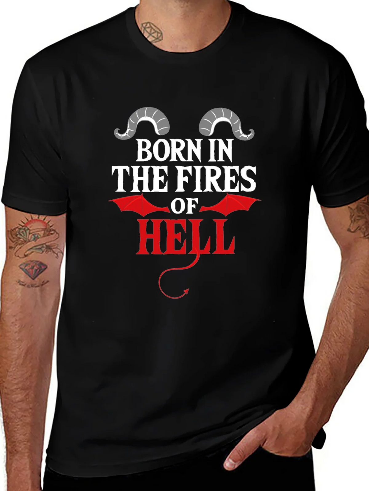 Born In The Fires Of Hell T-Shirt product image 1