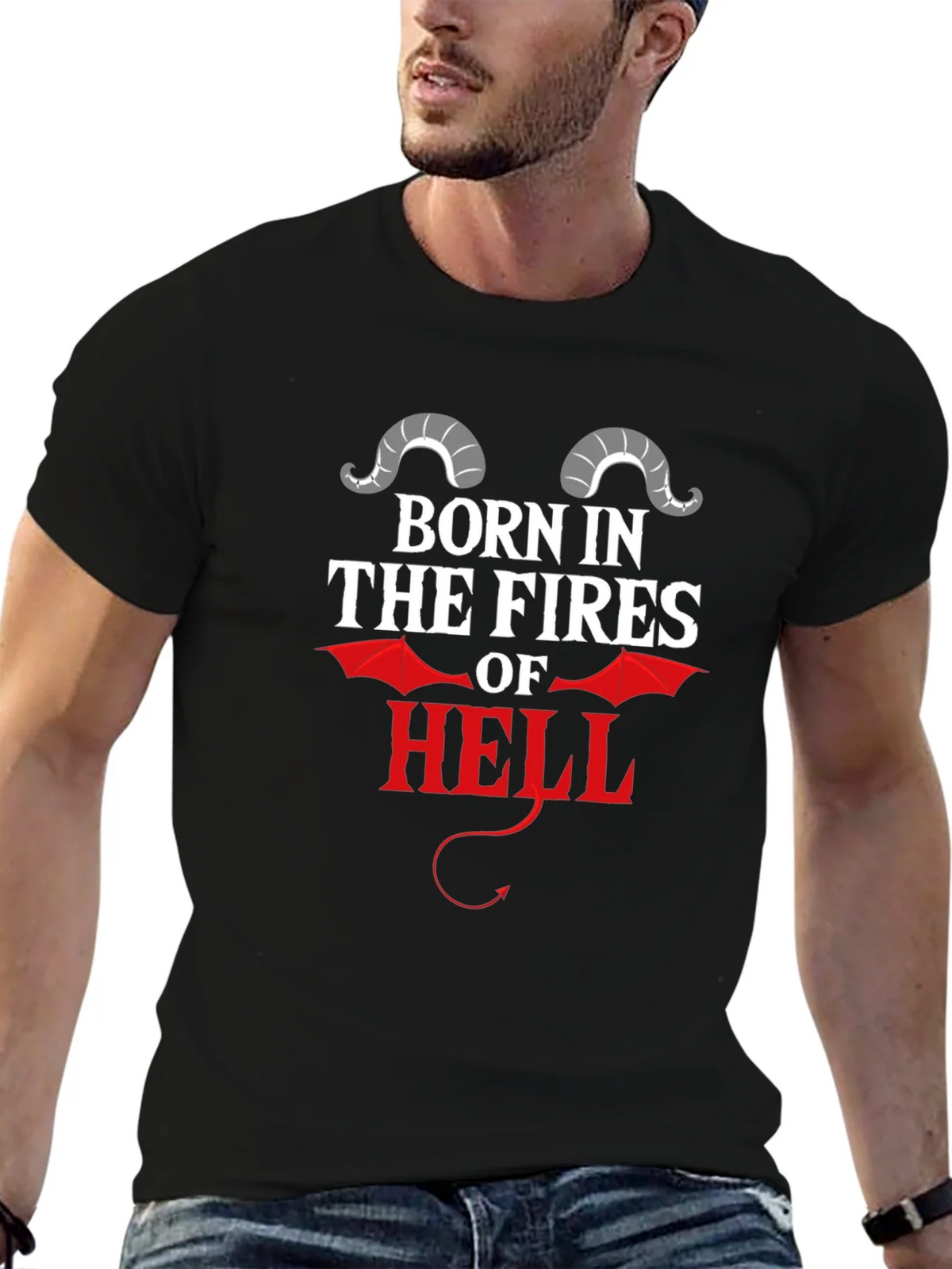 Born In The Fires Of Hell T-Shirt product image 5