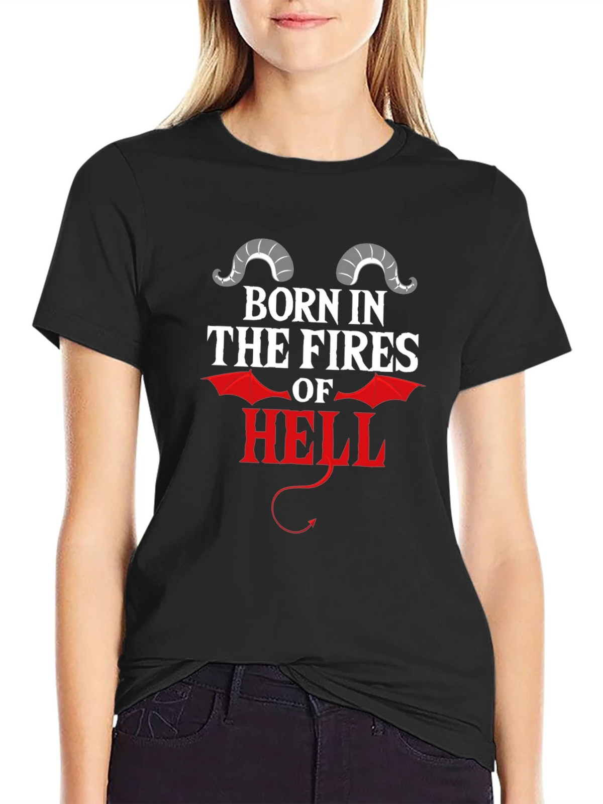 Born In The Fires Of Hell T-Shirt product image 2