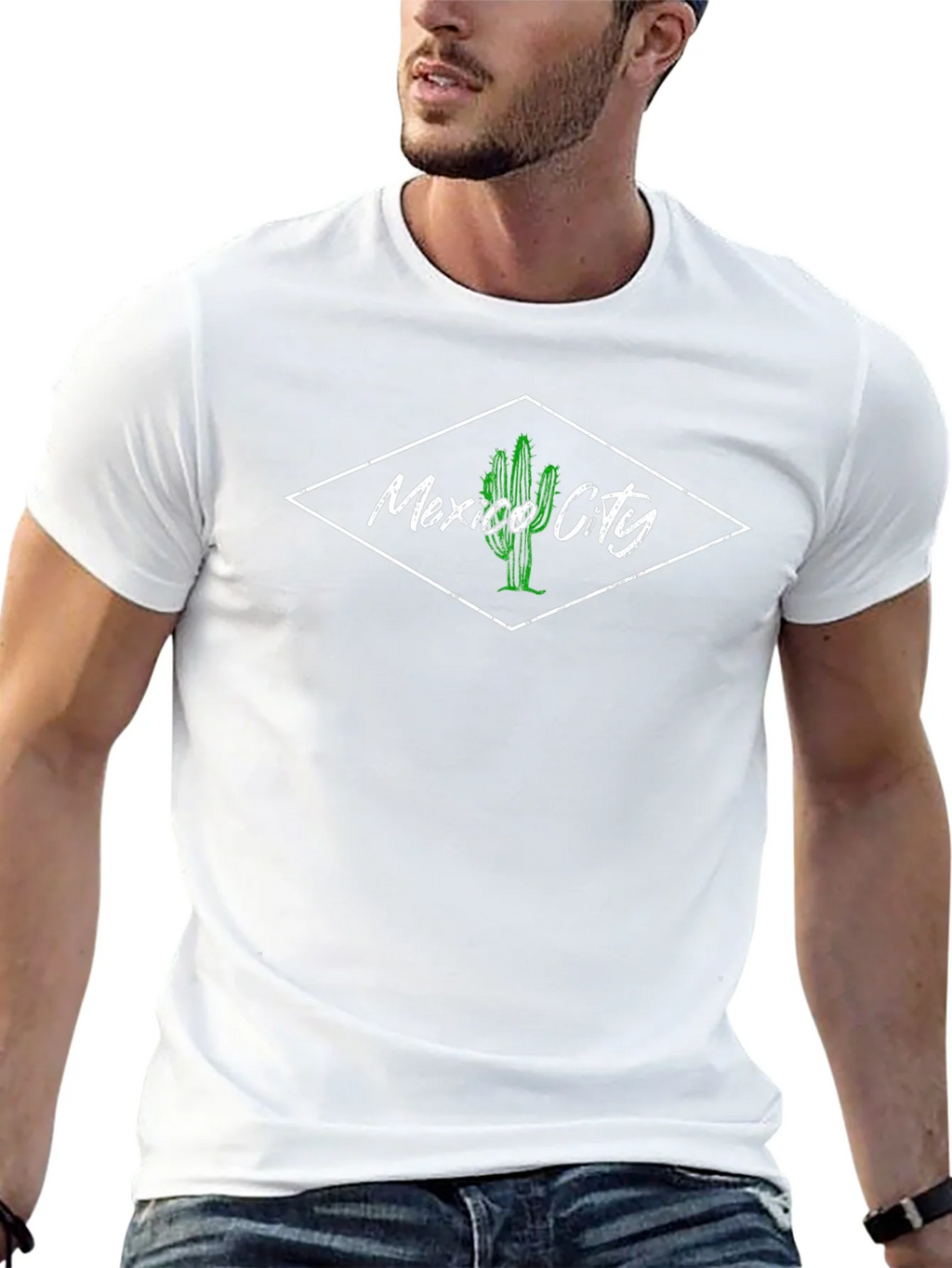 Mexico City Cactus Graphic Tee product image 7